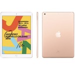 Cdiscount: Tablette Apple iPad 7 10,2" Retina - WiFi 32Go - Or à 299,99€