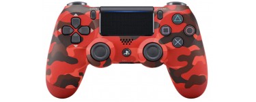 Amazon: Manette sans fil Sony PlayStation 4 officielle DUALSHOCK 4 Red Camo à 34€