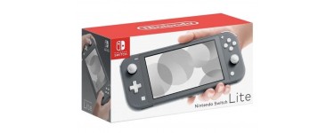 Rakuten: Console Nintendo Switch Lite Gris à 164,99€