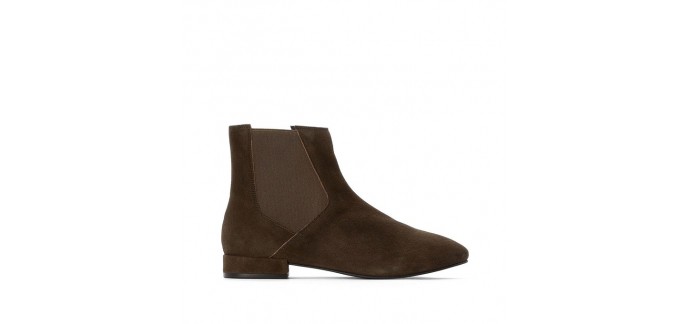 La Redoute: Les boots cuir Chelsea à 55€