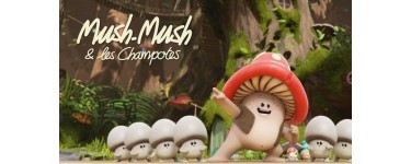 Canal +: 20 x 1 sac avec des stickers + 1 carnet d'activités "Mush-Mush et les Champotes" à gagner