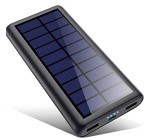 Amazon: Batterie Externe Chargeur Solaire 26800mah HETP à 20,76€