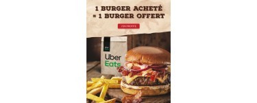 Uber Eats: 1 burger acheté, le deuxième offert