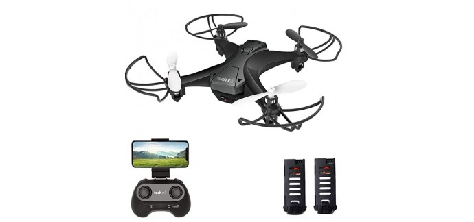 Amazon: Drone avec caméra HD Tech RC à 36,11€