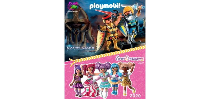 Playmobil: Commandez gratuitement le catalogue Playmobil du moment
