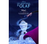 Canal +: 50 lots "Les aventures d'Olaf" comportant 1 carnet + 1 sac à gagner