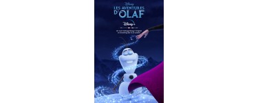 Canal +: 50 lots "Les aventures d'Olaf" comportant 1 carnet + 1 sac à gagner