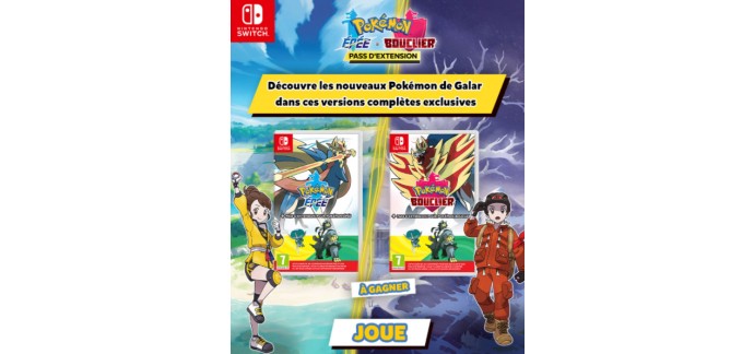 Gulli: 3 jeux vidéo "Pokémon" sur Nintedo Switch à gagner