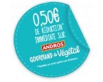 Andros: 0,50€ de réduction à imprimer à valoir sur les desserts Andros Gourmand & Végétal