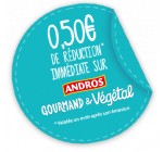 Andros: 0,50€ de réduction à imprimer à valoir sur les desserts Andros Gourmand & Végétal