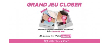 Closer: 24 montres Ice Watch à gagner