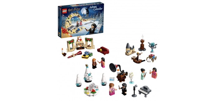Amazon: Calendrier de l’Avent LEGO Harry Potter 75981 - Scène du Bal de Noël à Poudlard à 19,50€