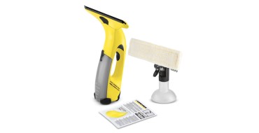 Kärcher: Nettoyeur de vitres électrique sans fil Kärcher WV Easy Plus à 29,99€ (dont 10€ via ODR)