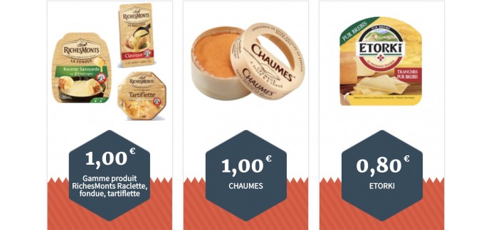 Qui Veut du Fromage: Jusqu'à 90€ de bons de réduction à imprimer sur de nombreux fromages