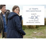 Cyrillus: Jusqu'à -40€ sur les manteaux de la collection Automne-Hiver 2020