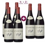 Cdiscount: 4 bouteilles de Vin rouge de la Vallée du Rhône La Vieille Ferme 2019 Ventoux achetées = 2 offertes
