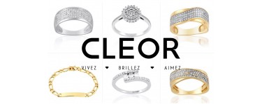 Cleor: Jusqu'à 40% de remise sur une sélection de bijoux et montres