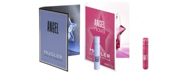 Mugler: Des échantillons de parfum Angel Eau de Parfum ou Angel Nova offert gratuitement