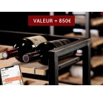 La Grande Cave: Un lot composé de 1 cave à vin connectée + 24 bouteilles de vins de Bordeaux à gagner