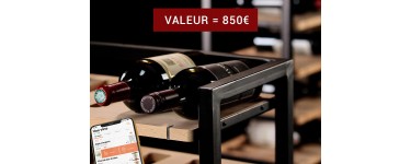 La Grande Cave: Un lot composé de 1 cave à vin connectée + 24 bouteilles de vins de Bordeaux à gagner