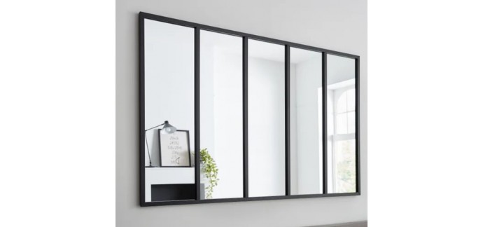 Leroy Merlin: Miroir rectangulaire Atelier 140x90cm en solde à 69€