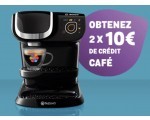 Tassimo: Recevez 2 x 10 € de crédit café en enregistrant votre machine à café