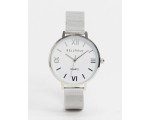 ASOS: Bellfield - Montre bracelet en tulle - Argenté - 29,99€ au lieu de 70,99€
