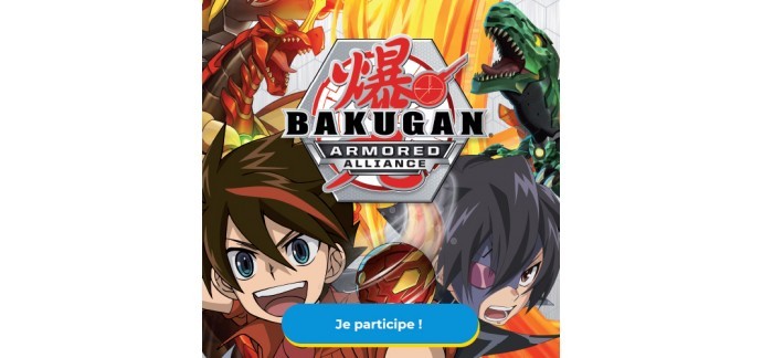 PicWicToys: 1 collection complète de 80 figurines Bakugan à gagner