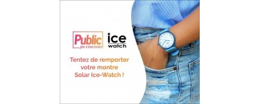 Public: 12 montres Solar Ice-Watch à gagner