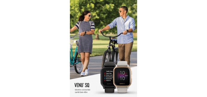 Montres & Co: Une montre connectée bien-être Venu Sq à gagner