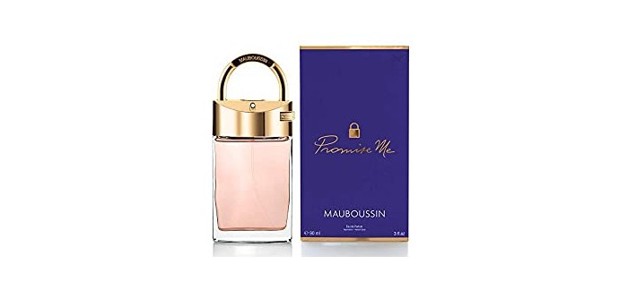 Amazon: Eau de Parfum Femme Promise Me de Mauboussin à 31,90€