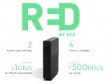 RED by SFR: Box internet Fibre (1Gb/s ↓ et 500Mb/s ↑) à 20€/mois sans engagement + 1 mois offert