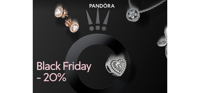 Pandora: [Black Friday] -20% sur une large sélection de Charms (dont les nouveaux hiver)