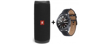 Boulanger: Montre connectée Samsung Galaxy Watch 3 45mm + enceinte sans fil JBL Flip à 309€ (dont 70€ via ODR)