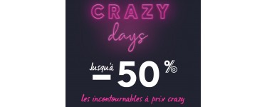 Cache Cache: [Crazy Days] Jusqu'à -50% sur une sélection d'articles