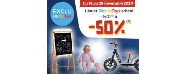 PicWicToys: 1 jouet acheté parmi une sélection = -50% sur le 2ème 