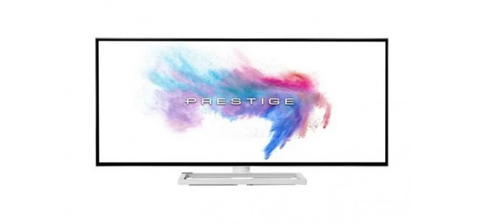 Rue du Commerce: 30€ de remise sur l'écran PC multimédia incurvé MSI Prestige PS341WU