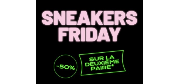 Courir: [Sneakers Friday] -50% sur la 2ème paire de chaussure achetée