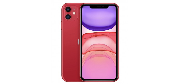 Darty: Apple iPhone 11 64Go (plusieurs coloris au choix) à 599€