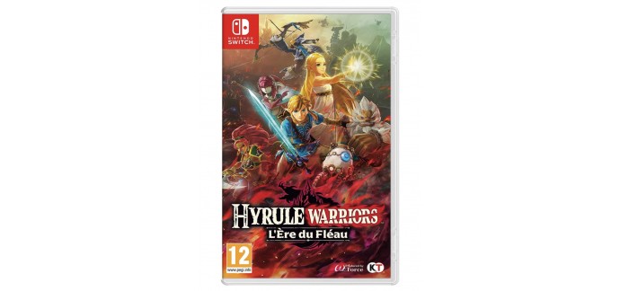 Cdiscount: Jeu Hyrule Warriors - L'ère du Fléau sur Nintendo Switch à 31,99€