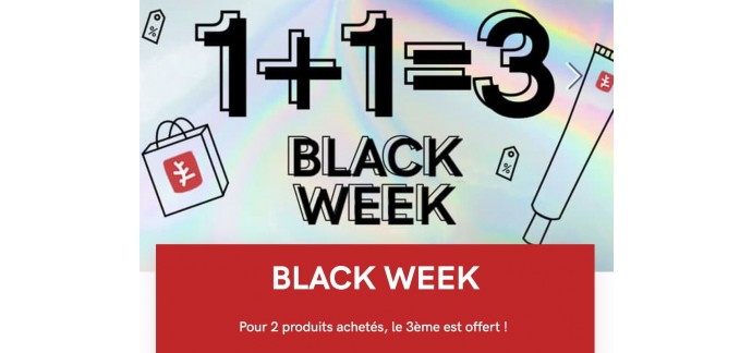 Erborian: 2 produits achetés = Le 3ème offert pour la Black Week