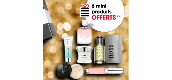 Sephora: 6 mini produits en cadeau dès 100€ d'achats