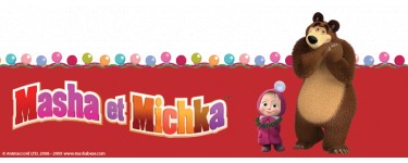 La Grande Récré: Un kit d'anniversaire à l'effigie Masha et Michka à gagner