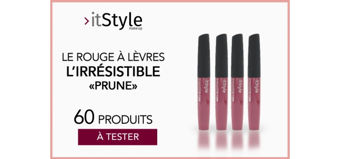 Mon Vanity Idéal: 60 rouges à lèvres Irrésistible Prune à tester