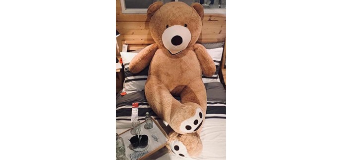 Amazon: Peluche géante Banabear 200cm à 79,20€