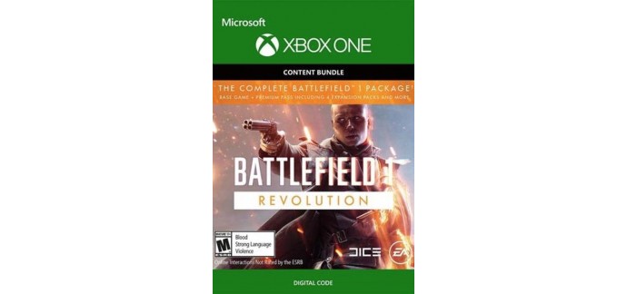 CDKeys: Battlefield 1 + Premium Pass + Battlefield 1943 sur Xbox One (version dématérialisée) à 2,29€ 