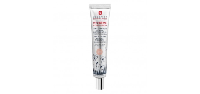 Sephora: CC Crème Erborian À La Centella Asiatica, 45 ml - 29,92€ au lieu de 39,90€