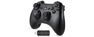 Amazon: Manette PC/PS3 sans Fil Rechargeable EasySMX à 22,94€