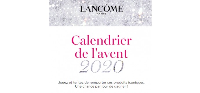 Lancôme: 240 produits de beauté Lancome à gagner