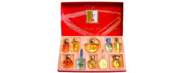 Amazon: Coffret 10 parfums miniatures Charrier à 20,65€